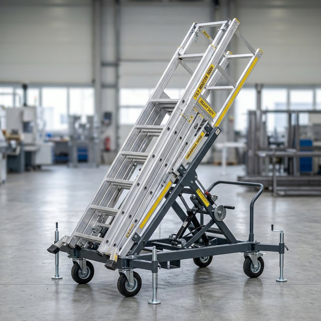 Tiltable Tower Ladders